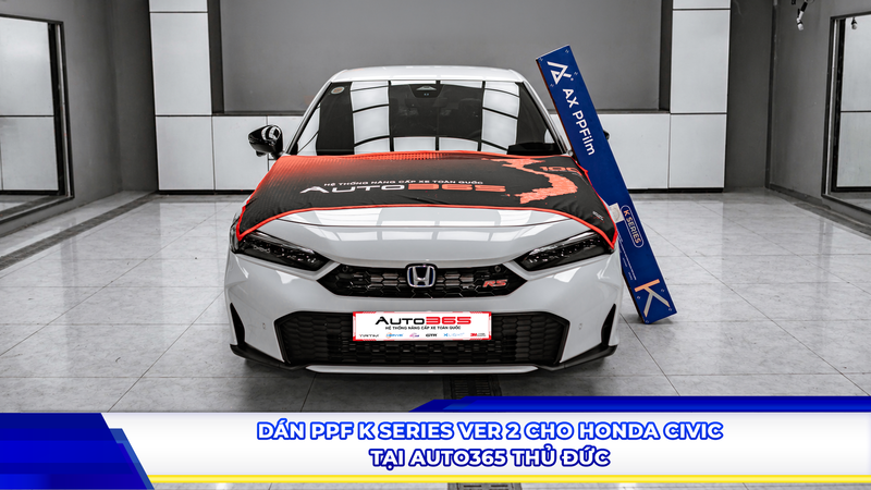 Dán PPF K Series Ver 2 cho Honda Civic tại Auto365 Thủ Đức